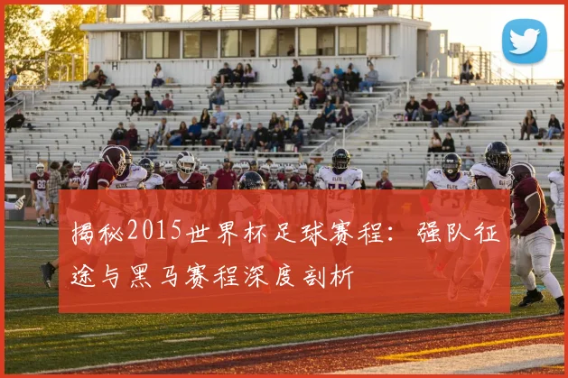 揭秘2015世界杯足球赛程:强队征途与黑马赛程深度剖析